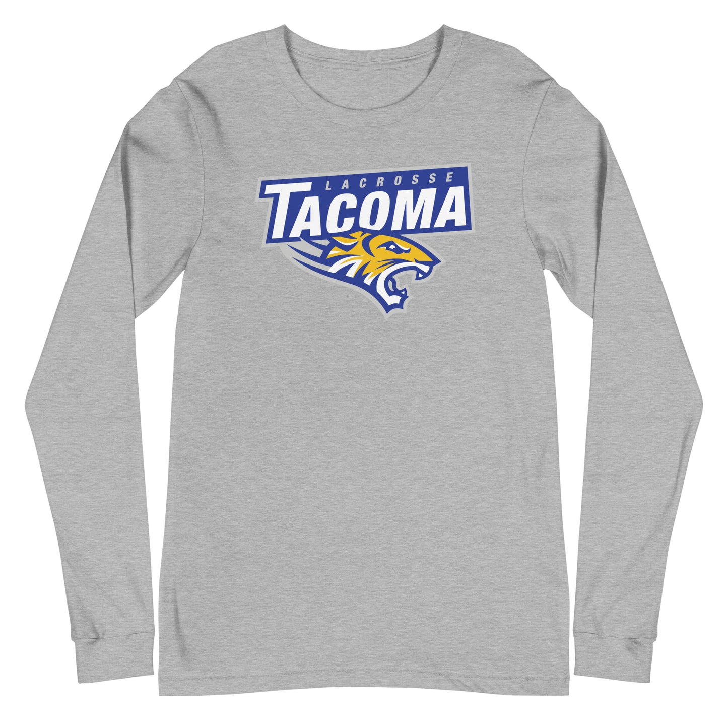 Adult Tacoma Tigers Bella + Canvas Long Sleeve Tee