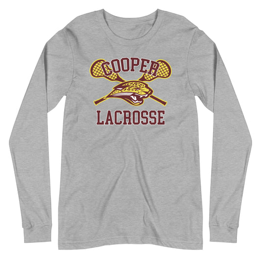 Adult Cooper Lacrosse Bella + Canvas Long Sleeve