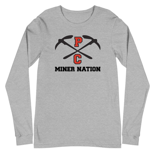 Adult PCHS Girls Lacrosse Bella + Canvas Long Sleeve Tee
