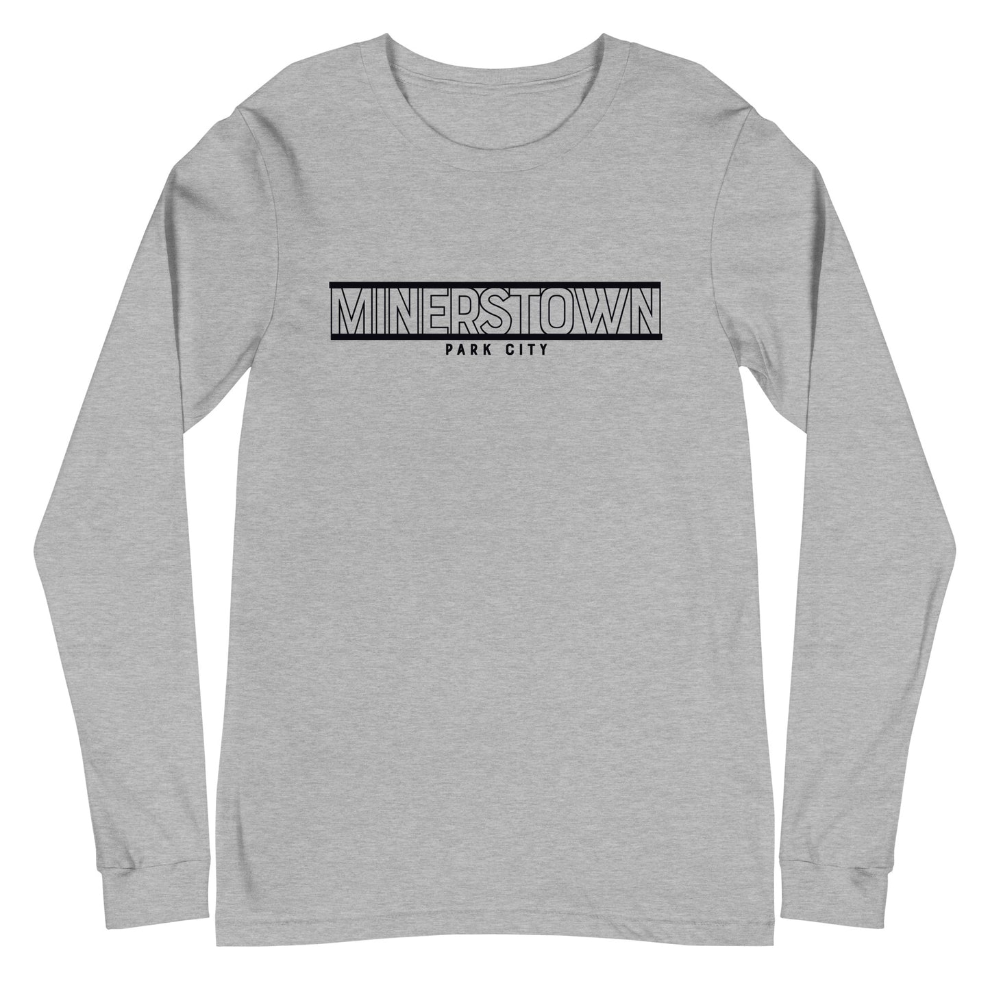 Adult Minerstown Bella + Canvas Long Sleeve Tee