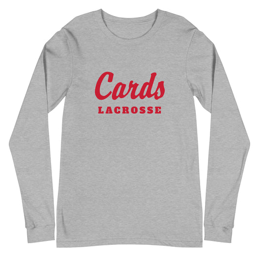 Adult Lincoln Lacrosse Bella + Canvas Long Sleeve Tee