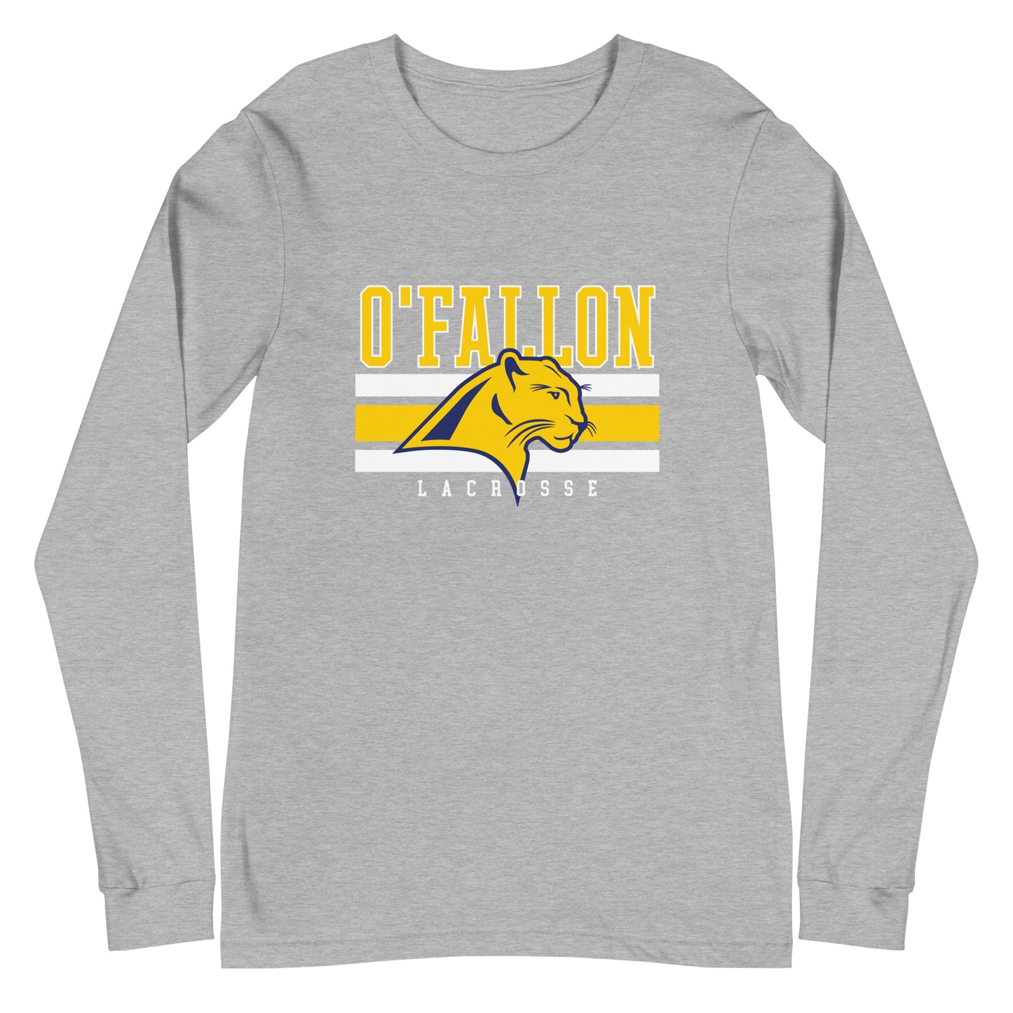 Adult O'Fallon Lacrosse Bella + Canvas Long Sleeve Tee