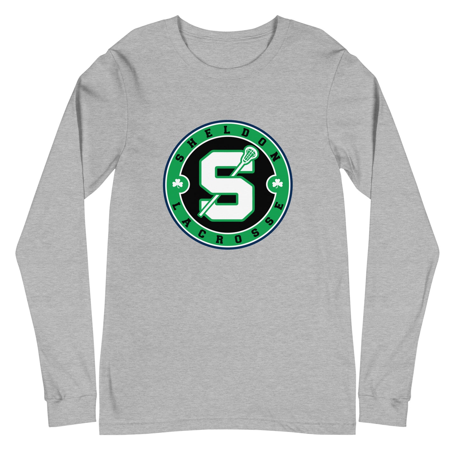 Adult Sheldon Lacrosse Bella + Canvas Long Sleeve Tee