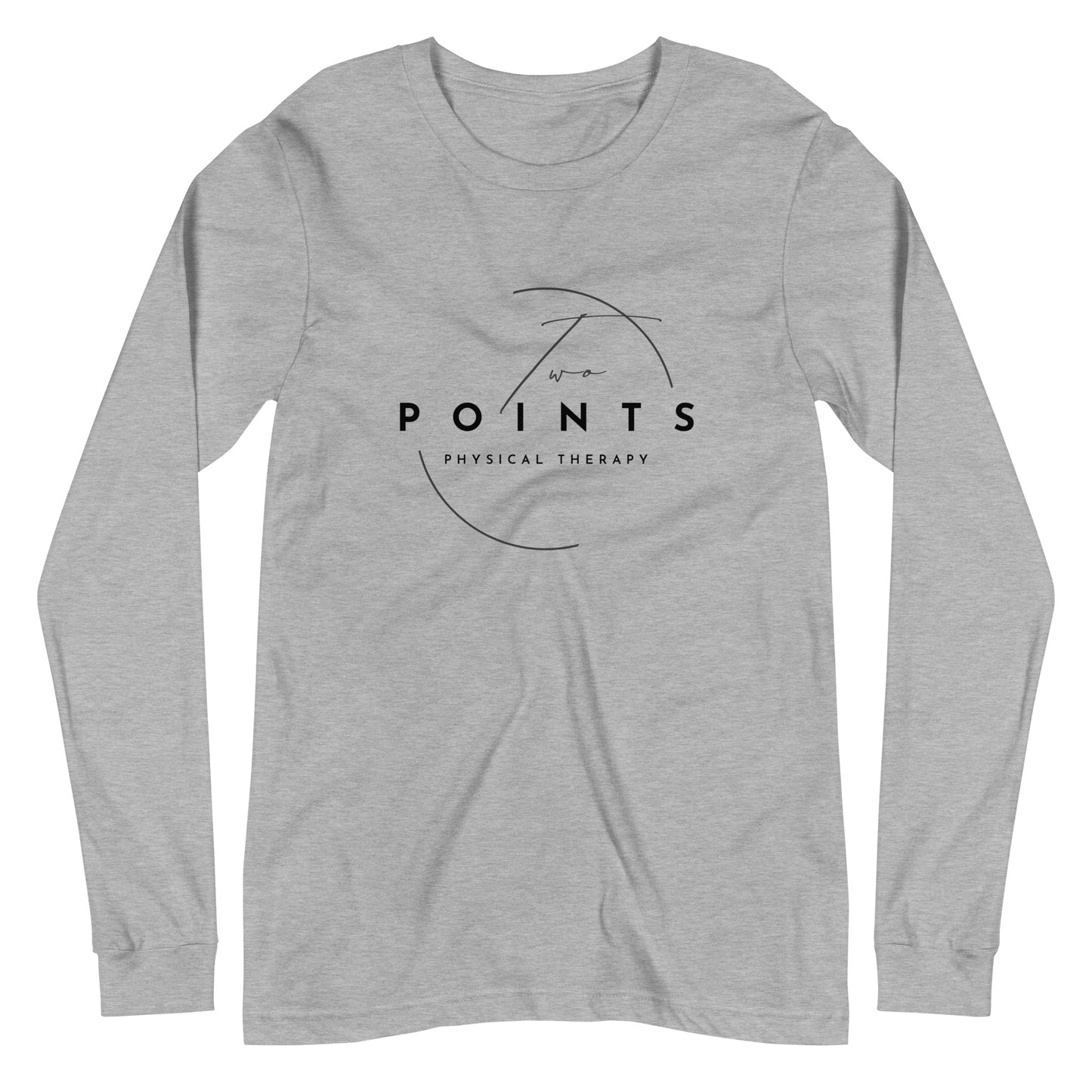 Adult Two Points Physical Therapy Bella + Canvas Long Sleeve