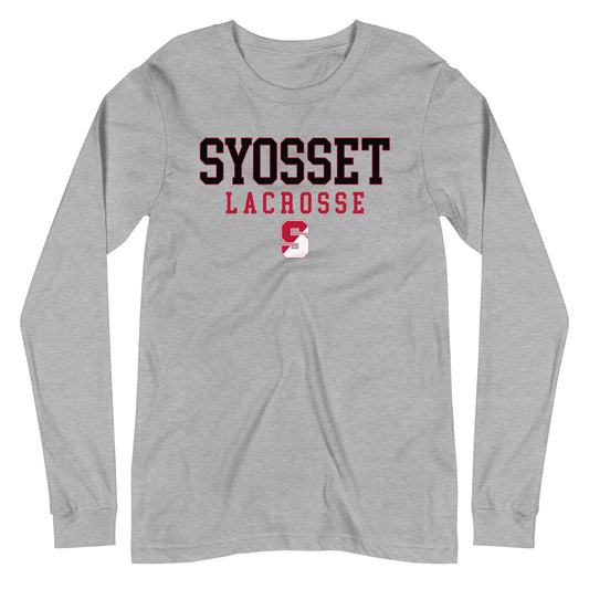 Adult Syosset Lacrosse Bella + Canvas Long Sleeve