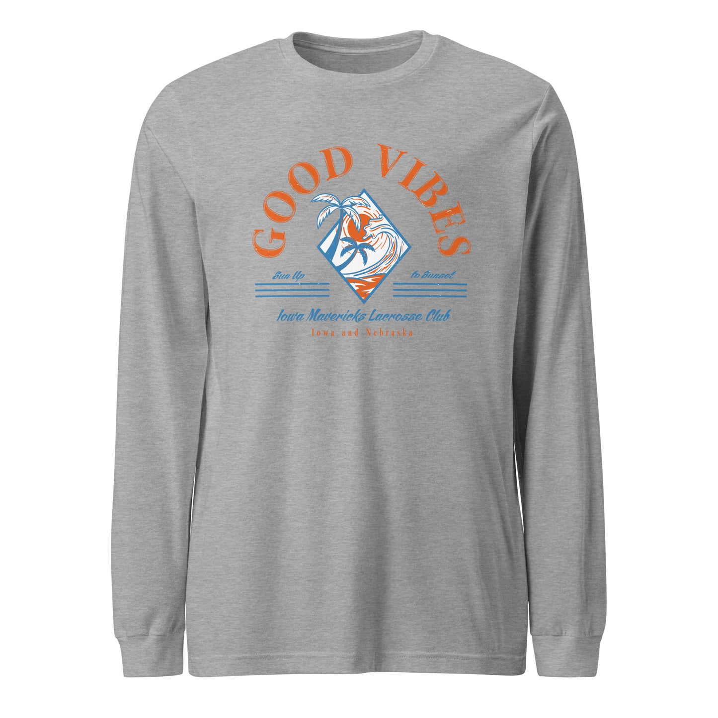 Adult Iowa Mavericks Bella + Canvas Long Sleeve Tee