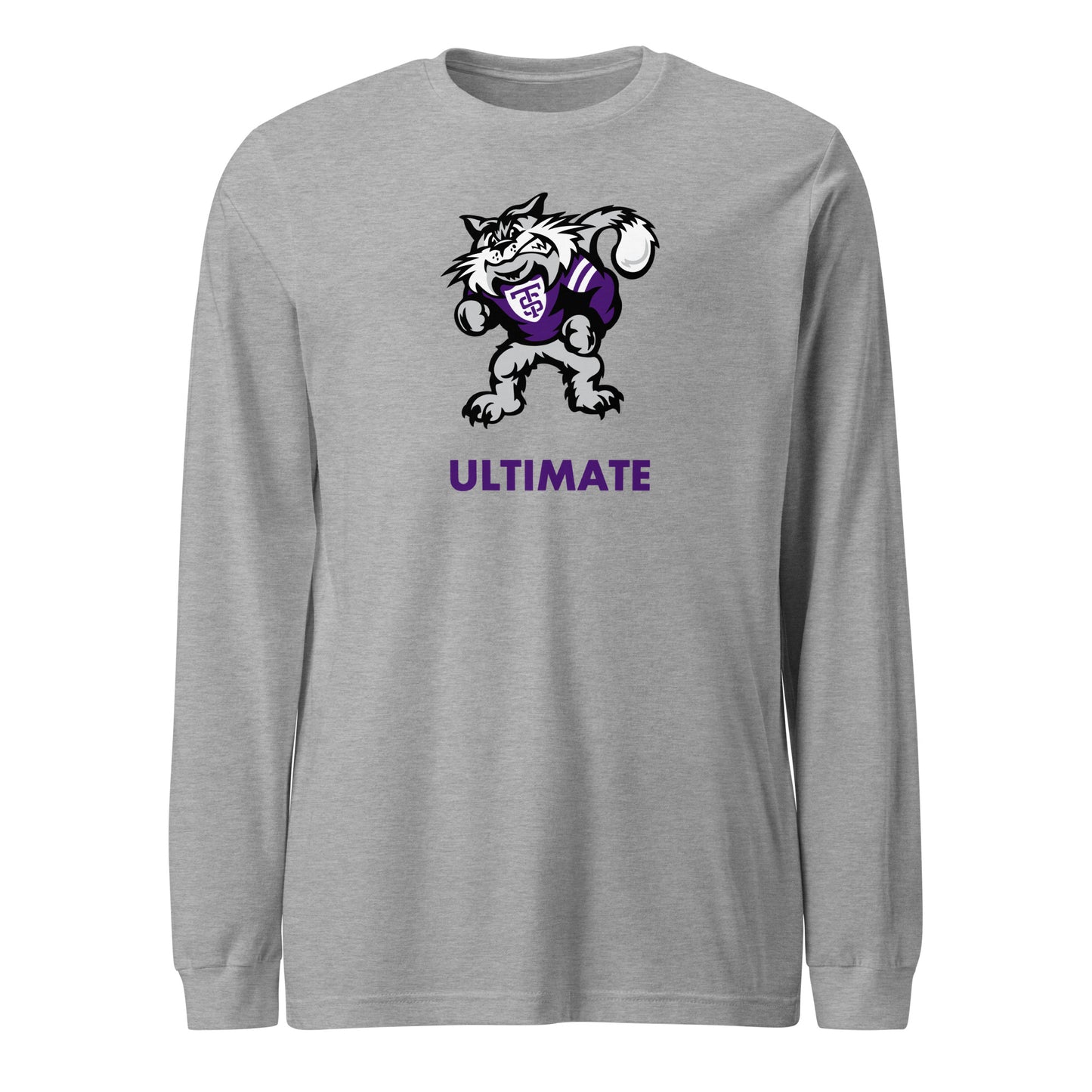Adult UST Ultimate Frisbee Bella + Canvas Long Sleeve T-Shirt