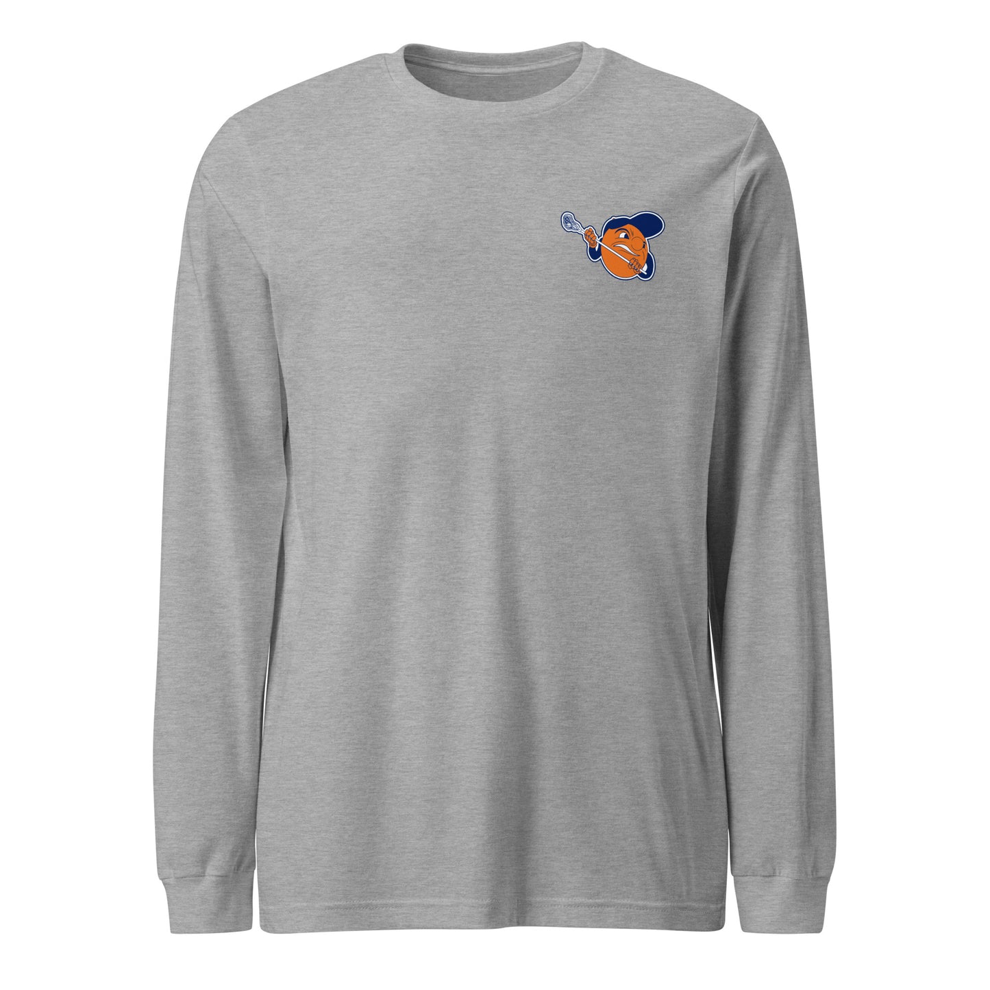 Adult Ultimate Orange Bella + Canvas Long Sleeve Tee