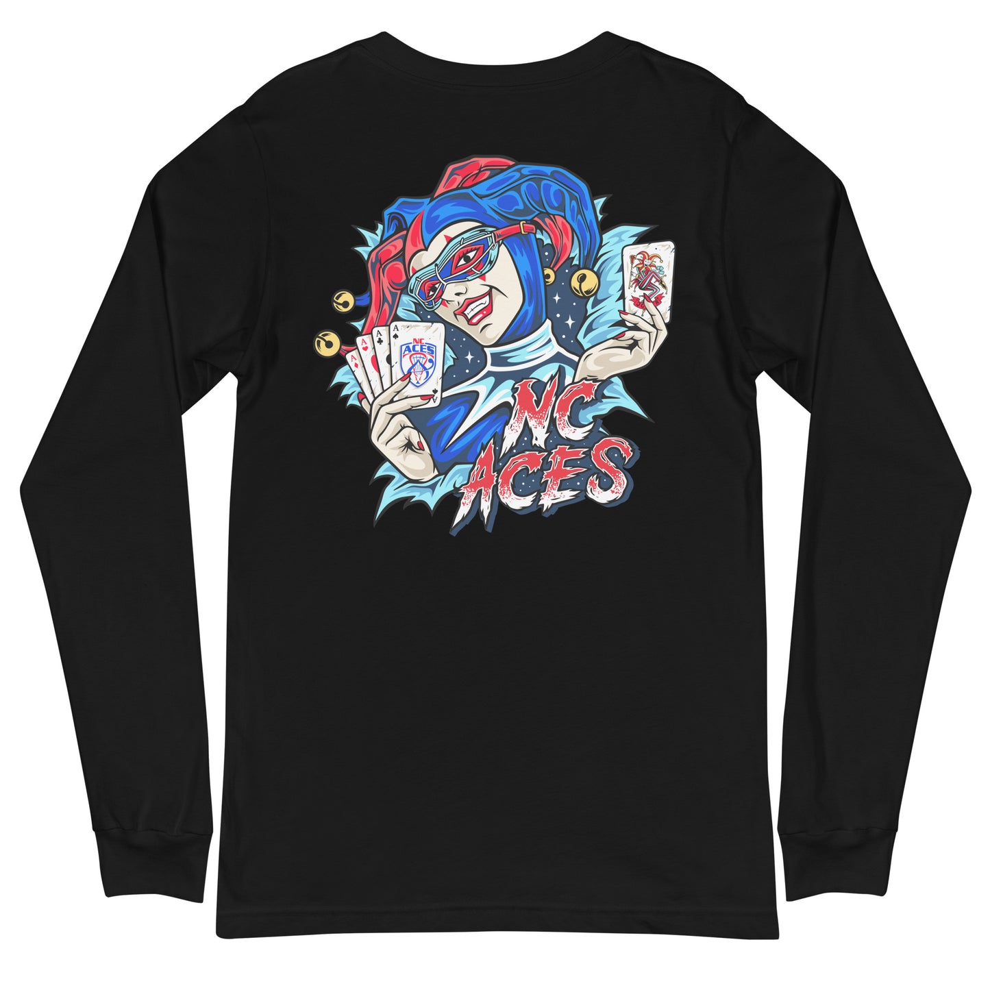 Adult NC Aces Bella + Canvas Long Sleeve Tee