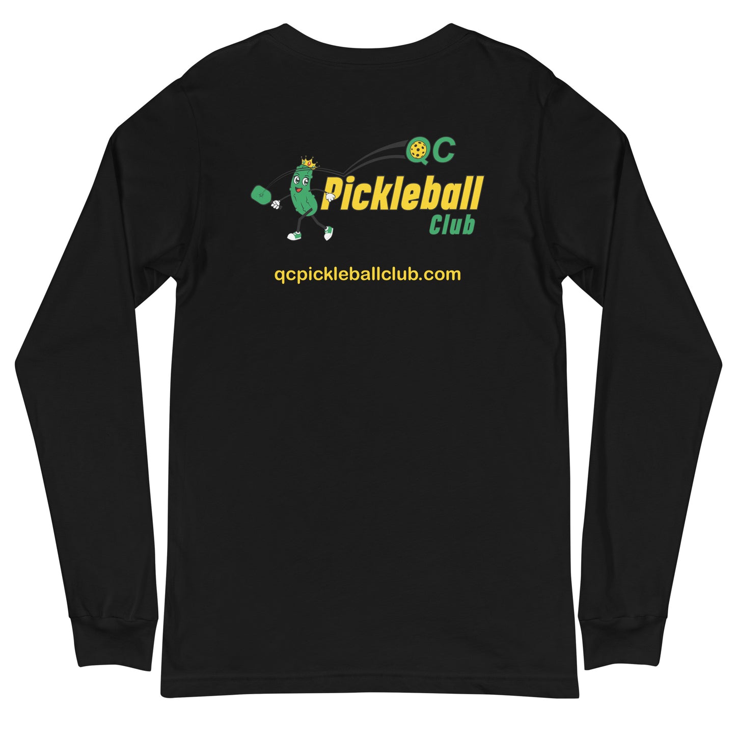 Adult QC Pickleball Bella + Canvas Long Sleeve Tee