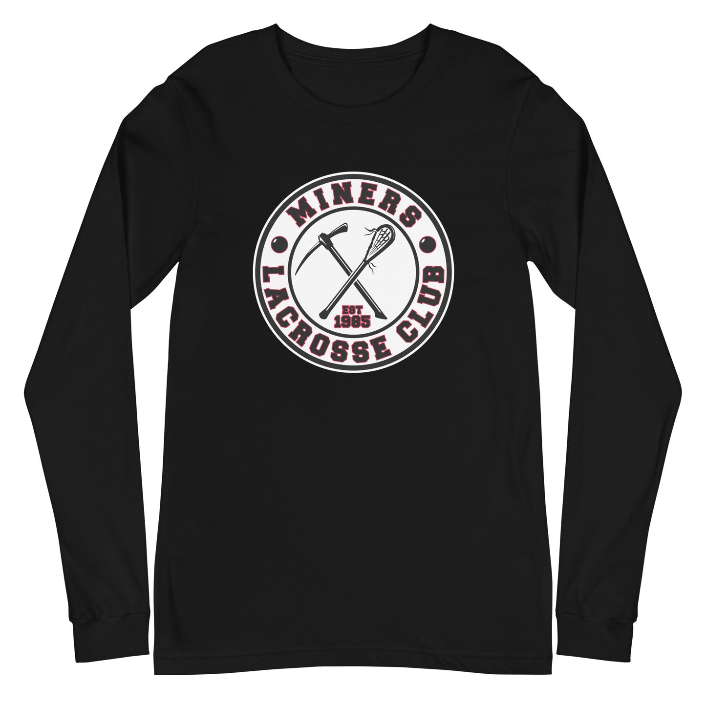 Adult Edmonton Miners Bella + Canvas Long Sleeve Tee