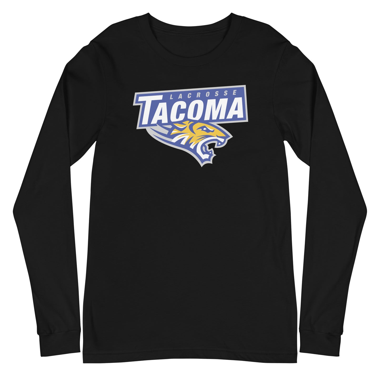Adult Tacoma Tigers Bella + Canvas Long Sleeve Tee