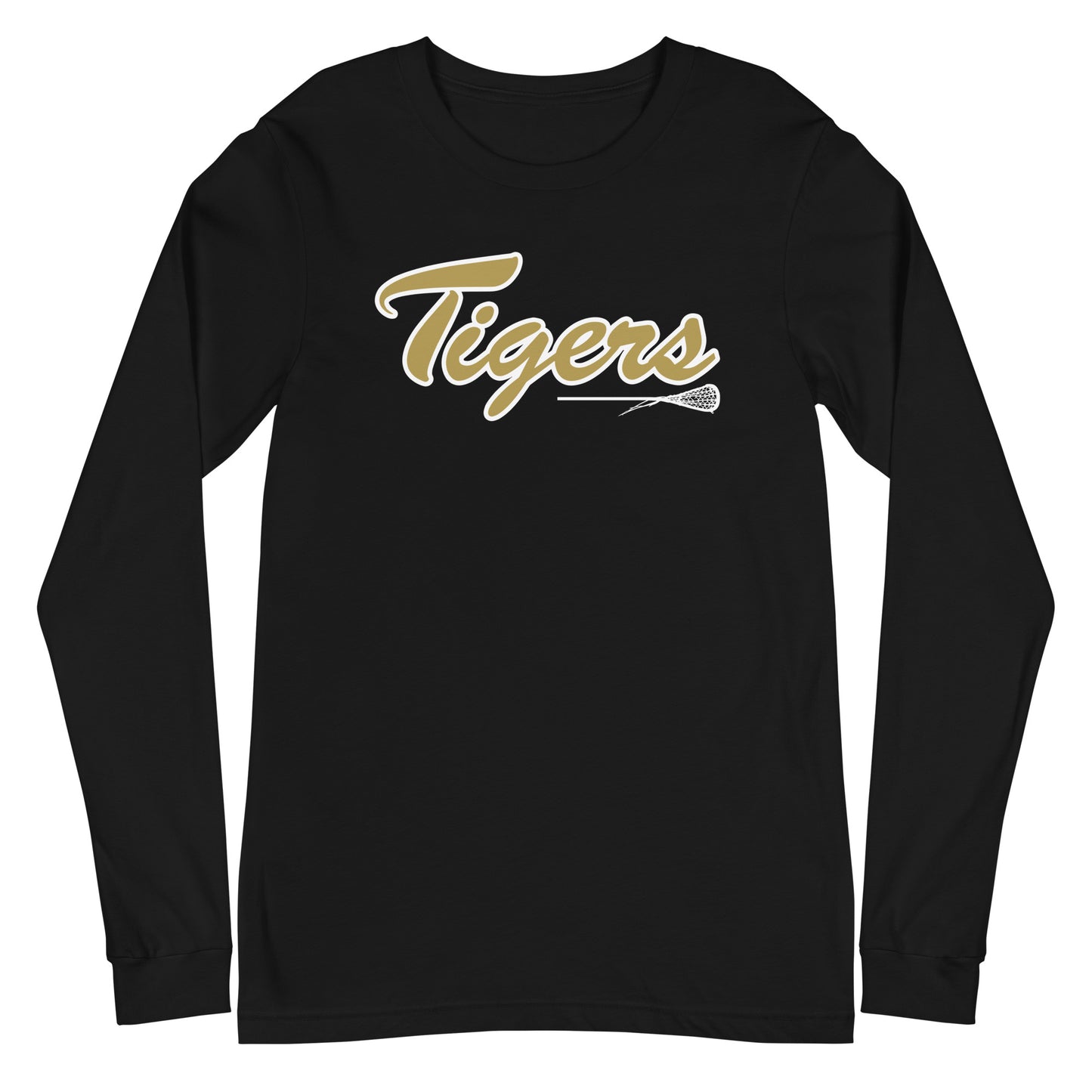 Adult Drip Tigers Lacrosse Bella + Canvas Long Sleeve Tee