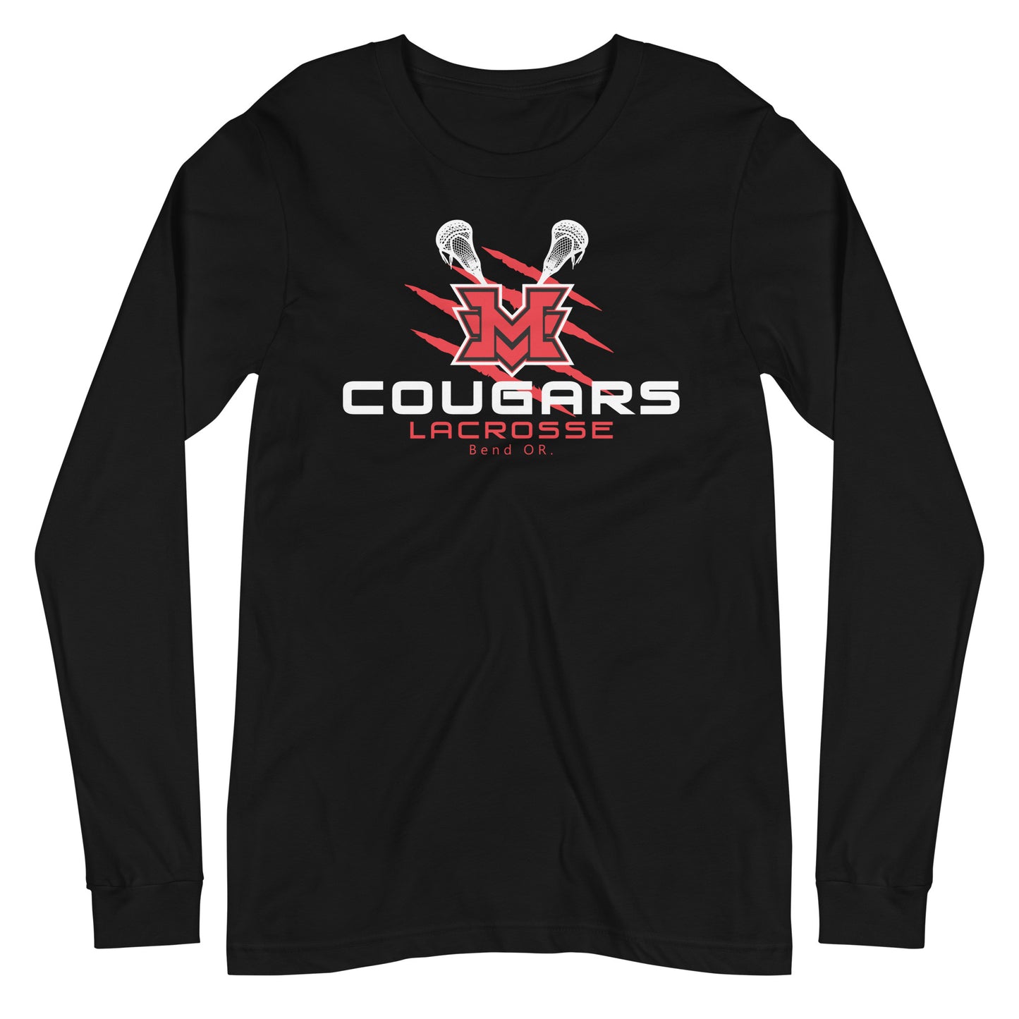 Adult MV Lacrosse Bella + Canvas Long Sleeve