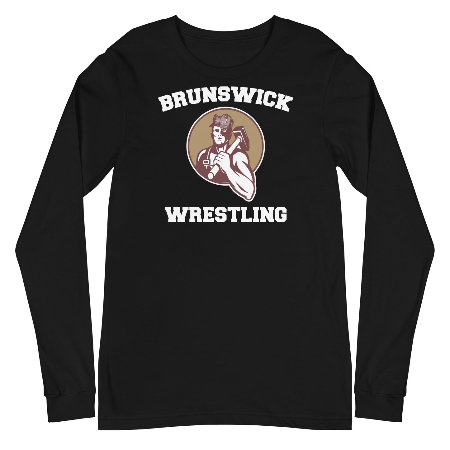 Adult BJR Wrestling Bella + Canvas Long Sleeve Tee