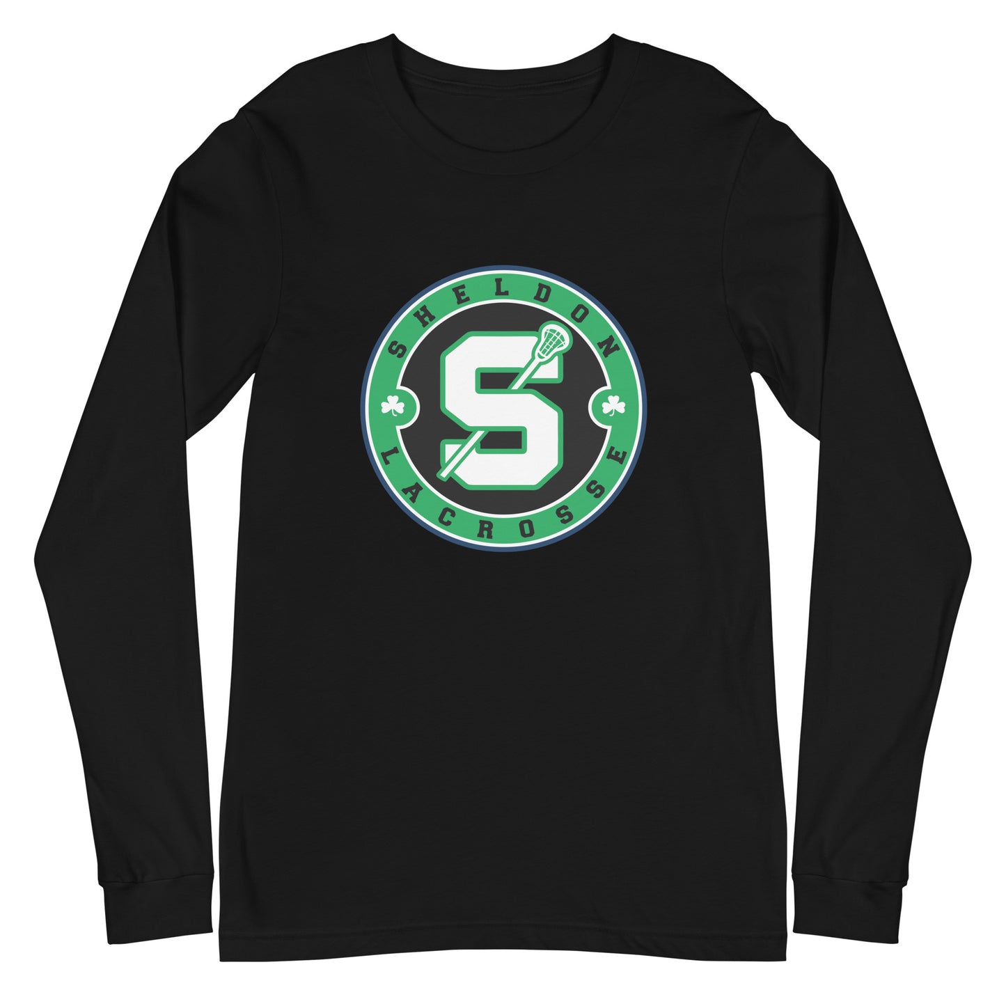 Adult Sheldon Lacrosse Bella + Canvas Long Sleeve Tee