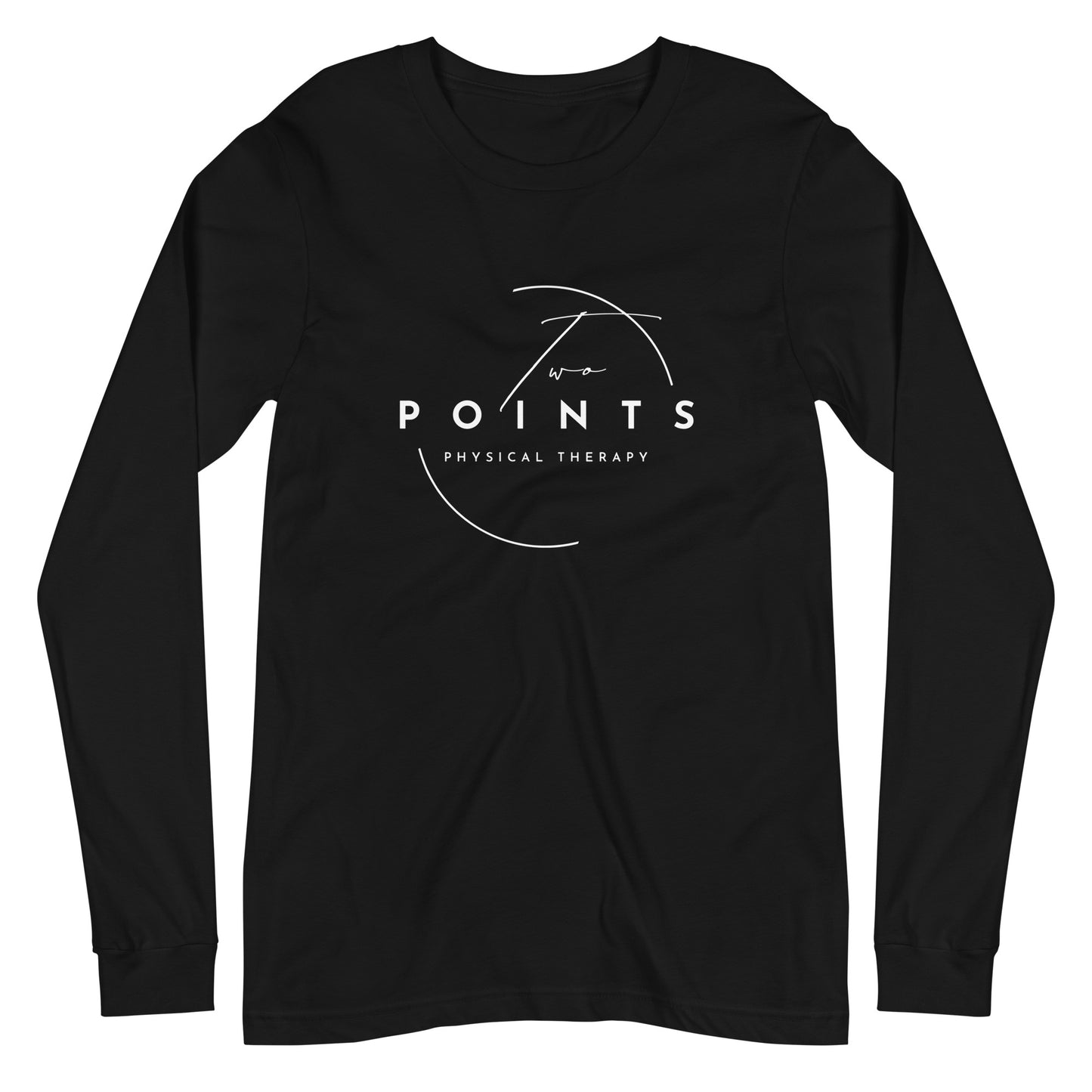Adult Two Points Physical Therapy Bella + Canvas Long Sleeve