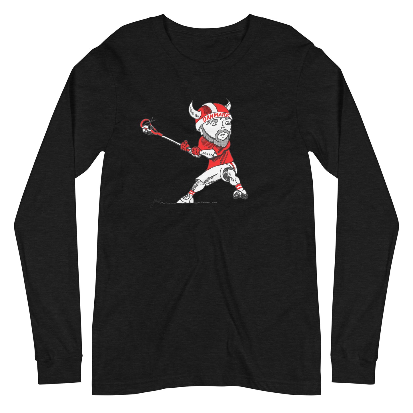 Adult Denmark Lacrosse Bella + Canvas Long Sleeve Tee