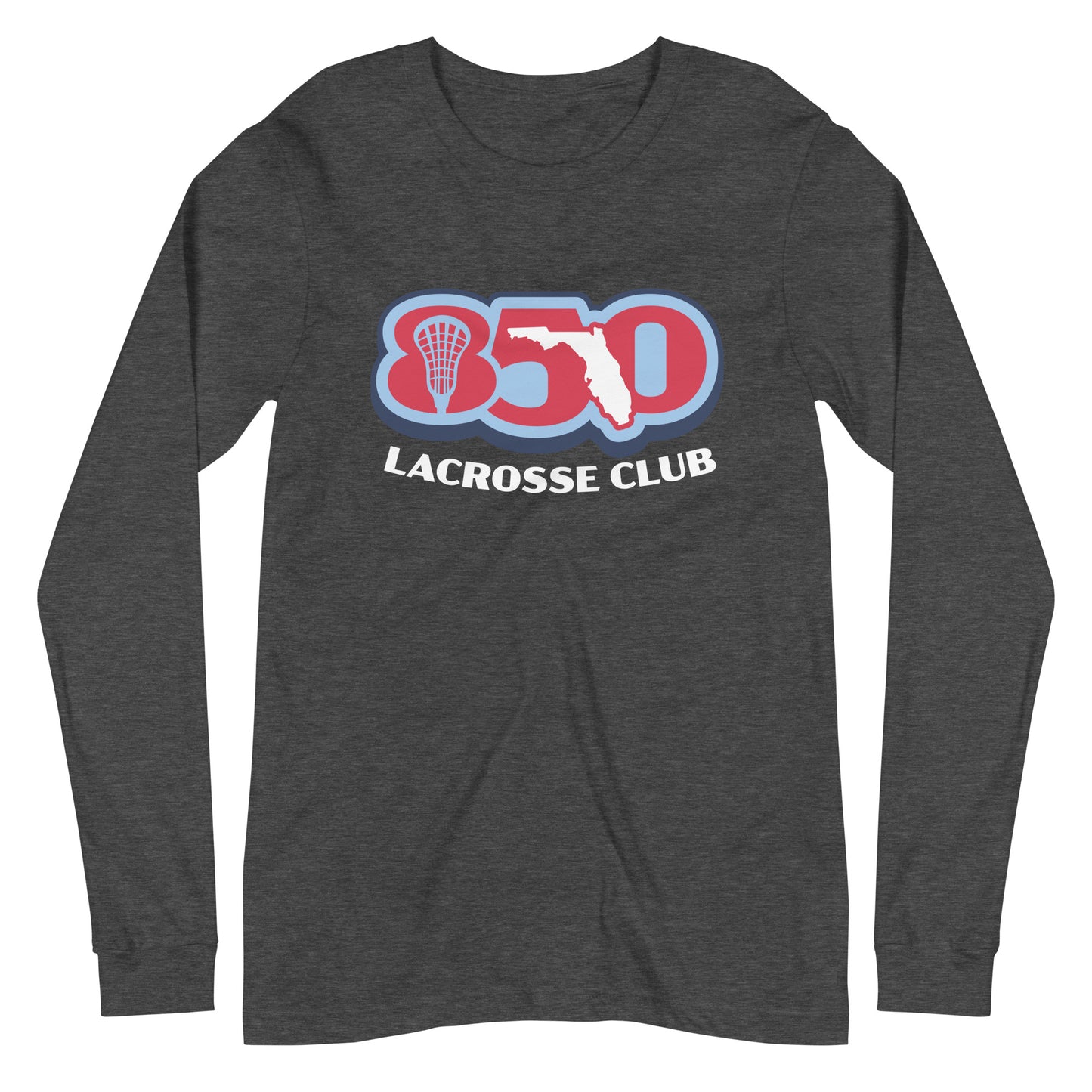 Adult 850 Lacrosse Bella + Canvas Long Sleeve Tee