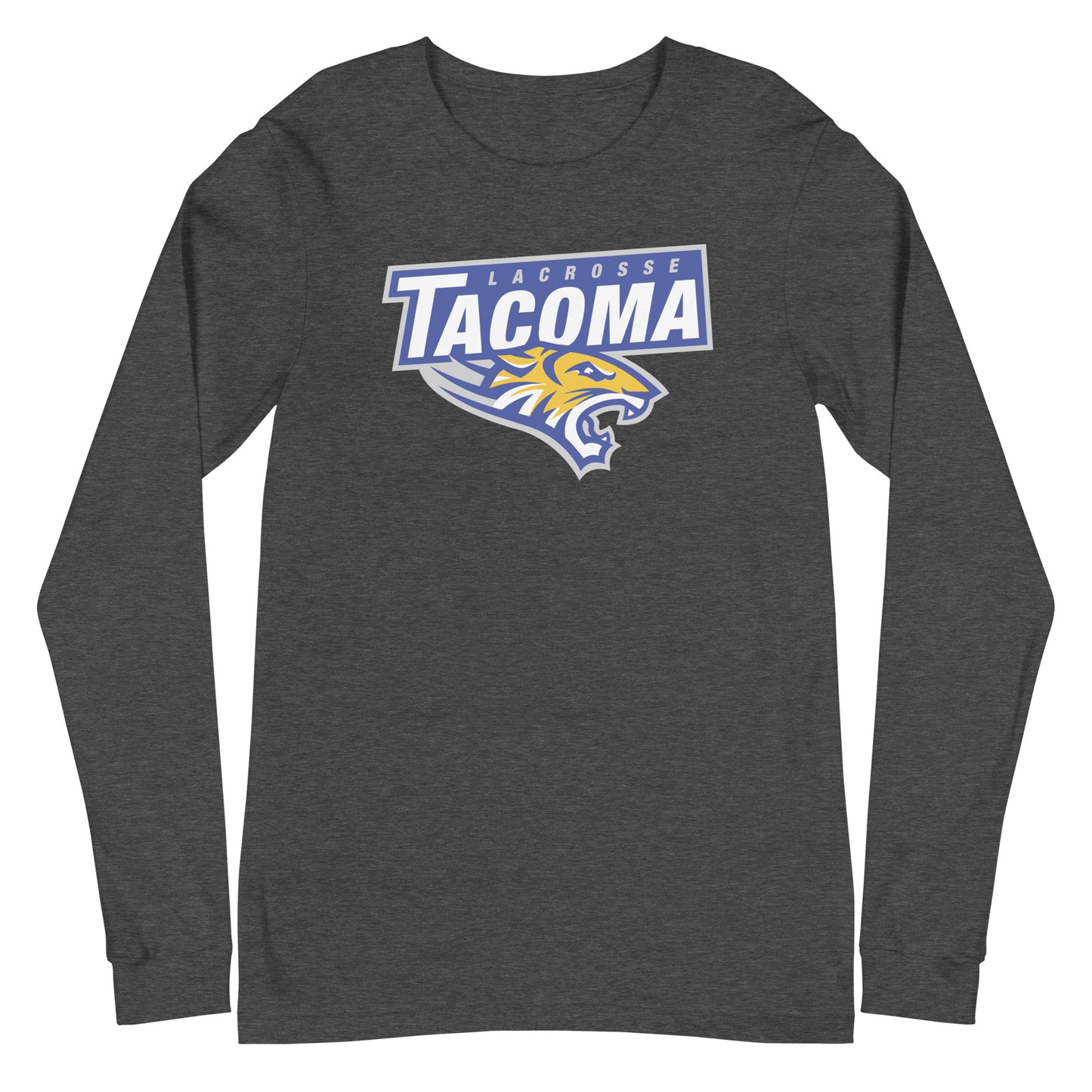 Adult Tacoma Tigers Bella + Canvas Long Sleeve Tee