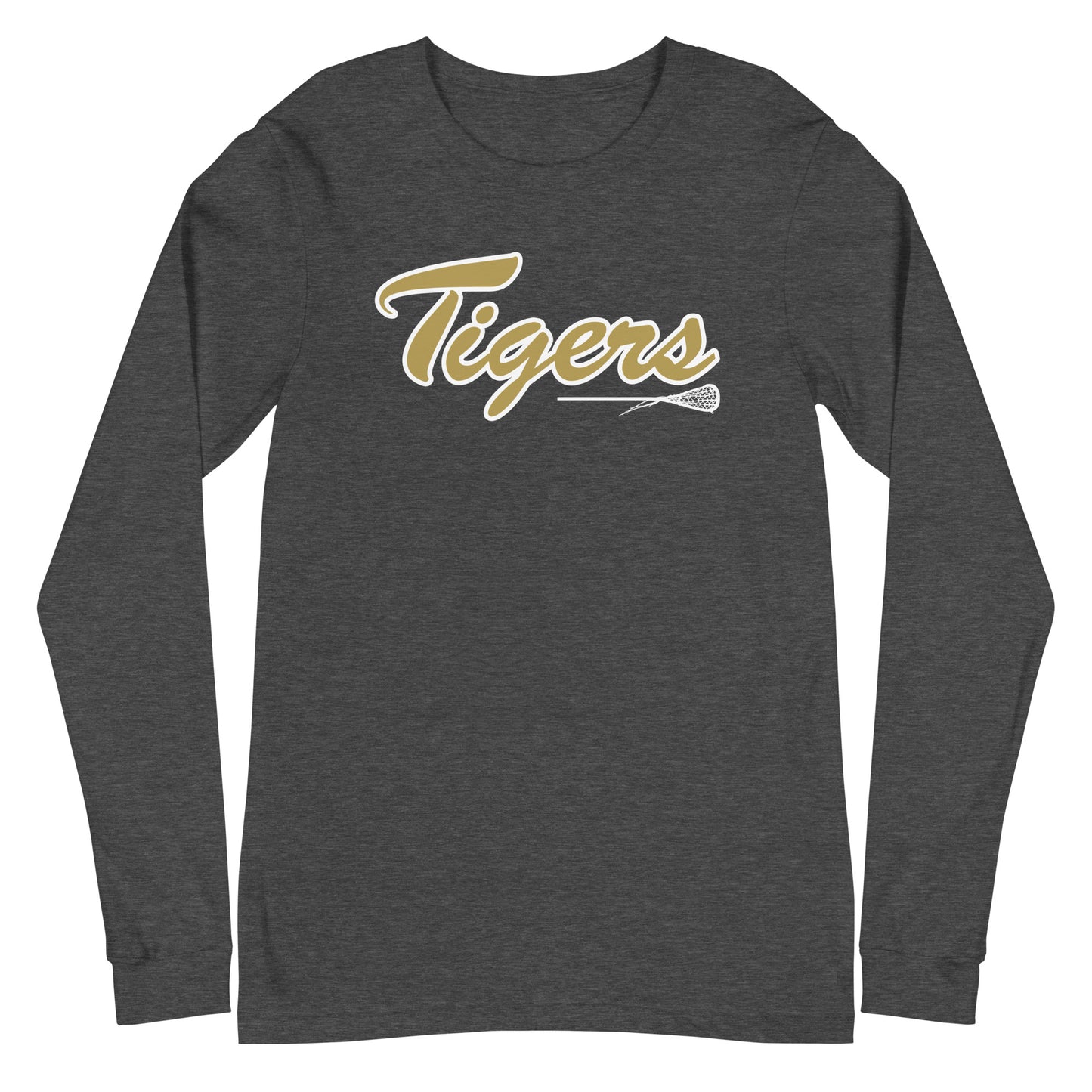 Adult Drip Tigers Lacrosse Bella + Canvas Long Sleeve Tee