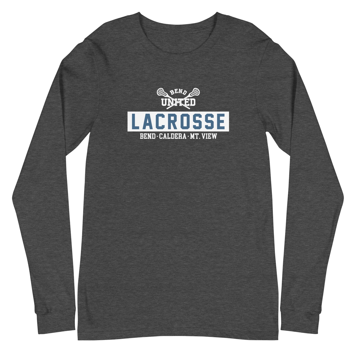 Adult Bend United Lacrosse Bella + Canvas Long Sleeve Tee