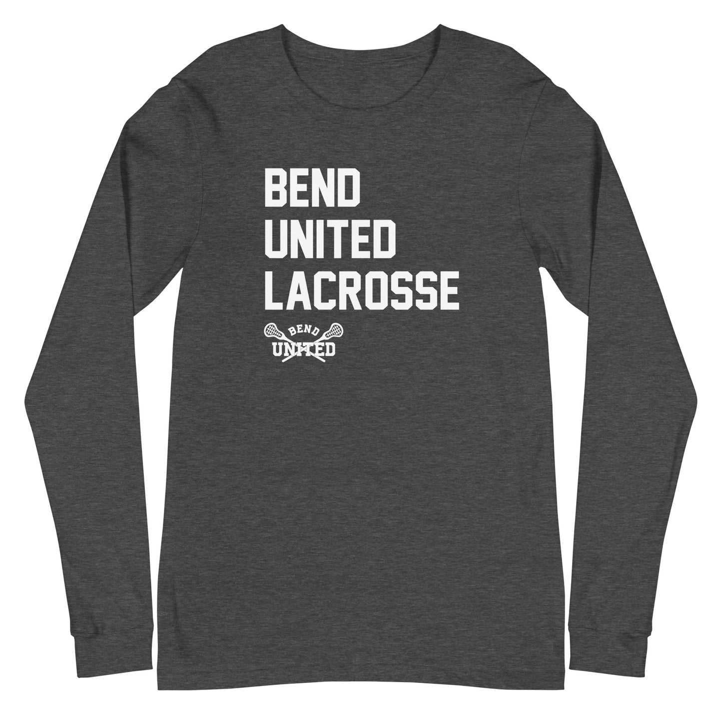 Adult Bend United Lacrosse Bella + Canvas Long Sleeve Tee