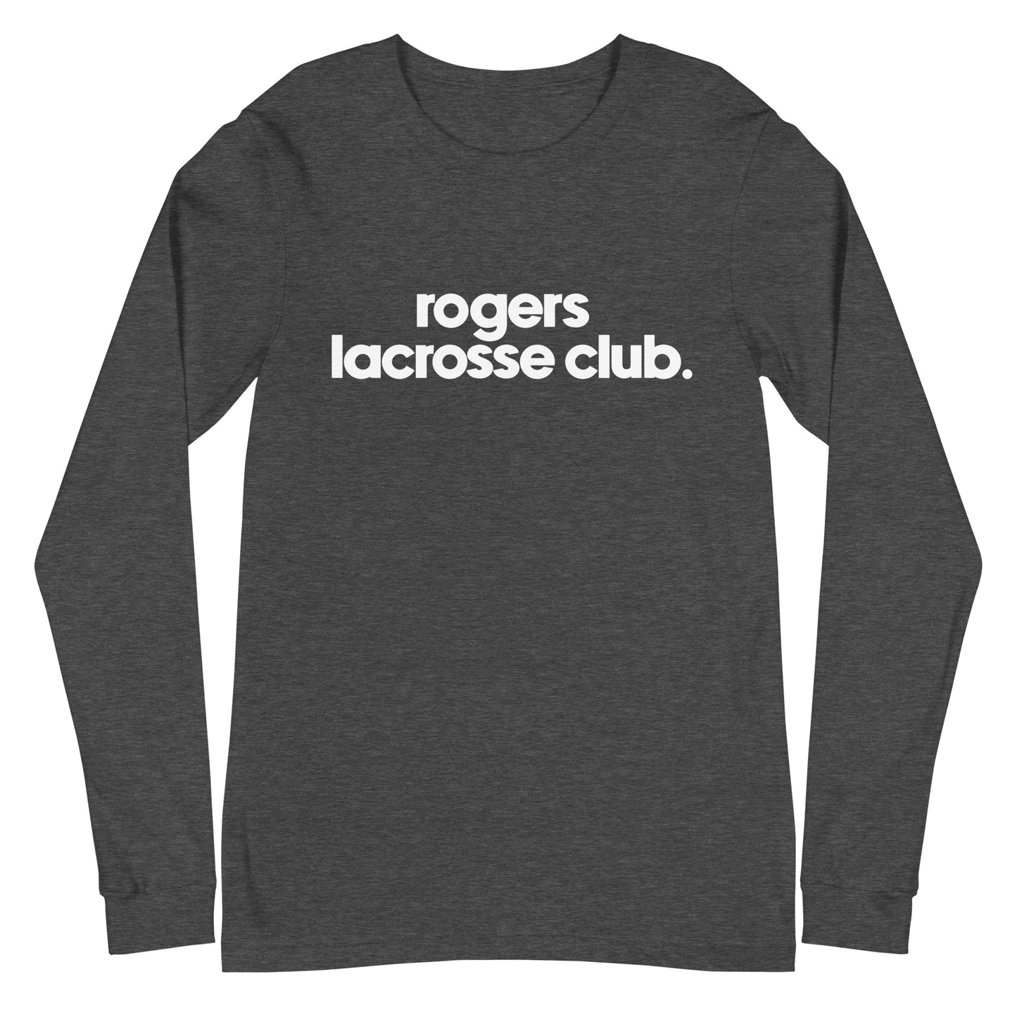 Adult Rogers Lacrosse Bella + Canvas Long Sleeve Tee