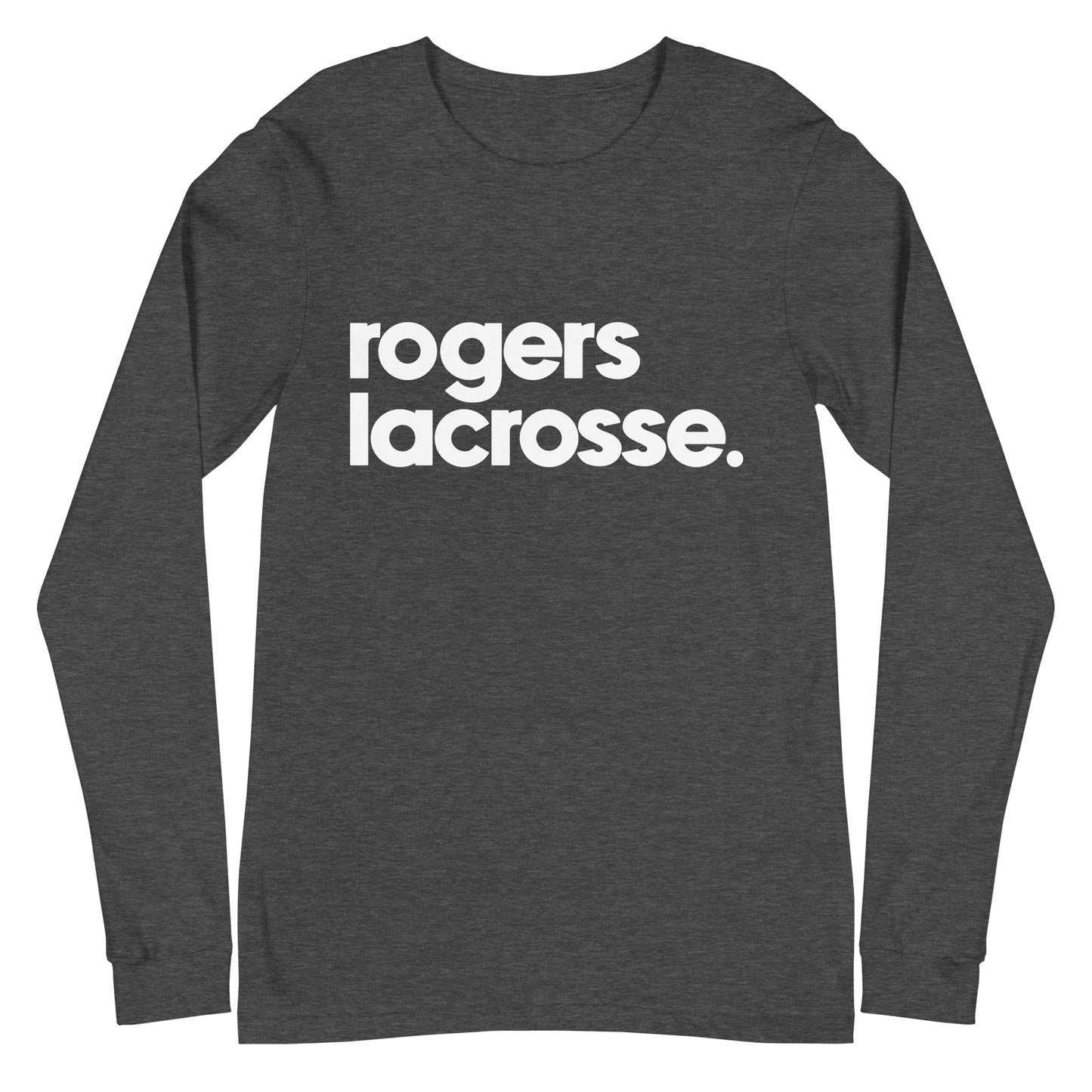 Adult Rogers Lacrosse Bella + Canvas Long Sleeve Tee