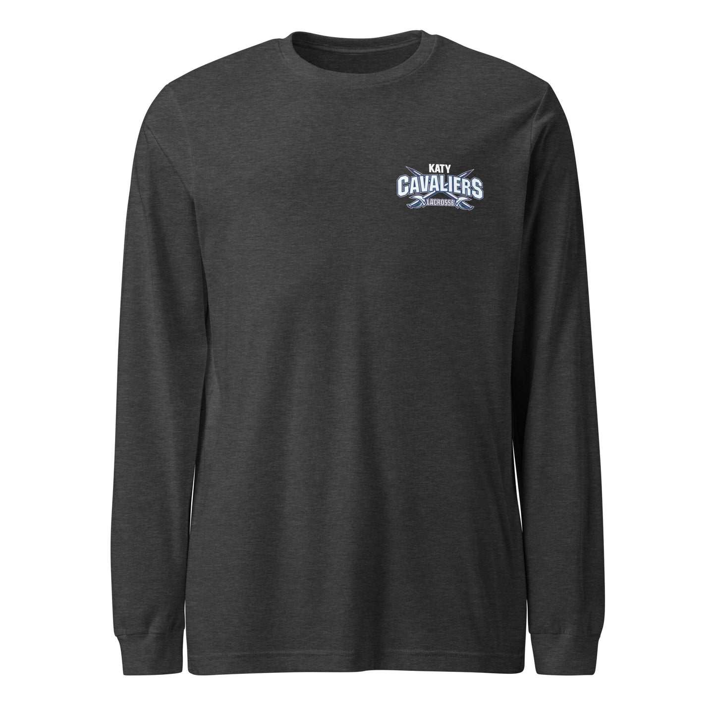 Adult Katy Cavaliers Lacrosse Bella + Canvas Long Sleeve Tee