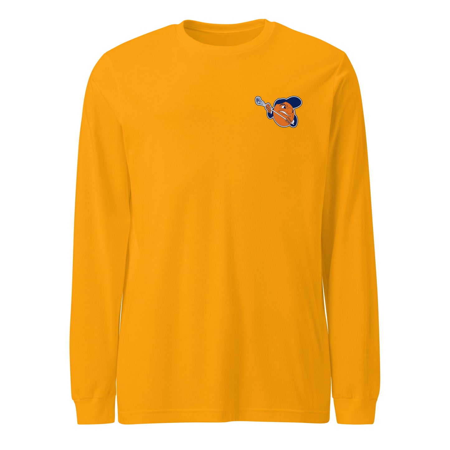 Adult Ultimate Orange Bella + Canvas Long Sleeve Tee