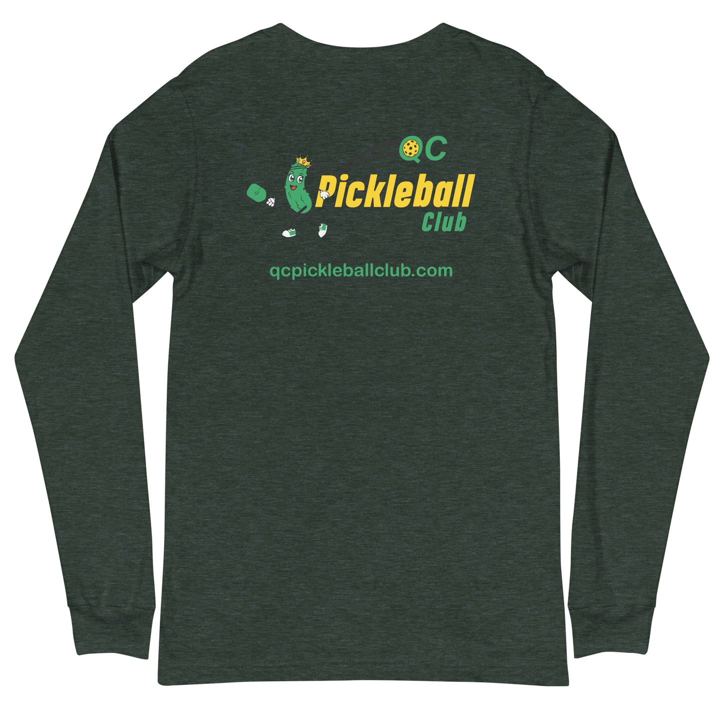 Adult QC Pickleball Bella + Canvas Long Sleeve Tee