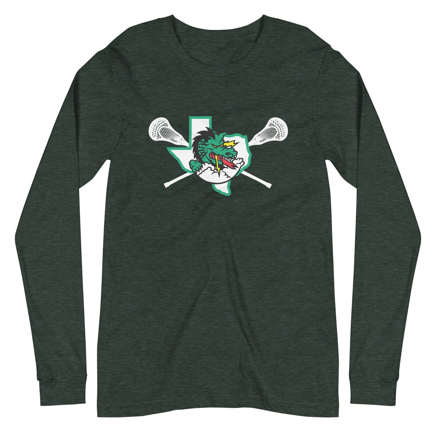 Adult Southlake Carroll Lacrosse Bella + Canvas Long Sleeve