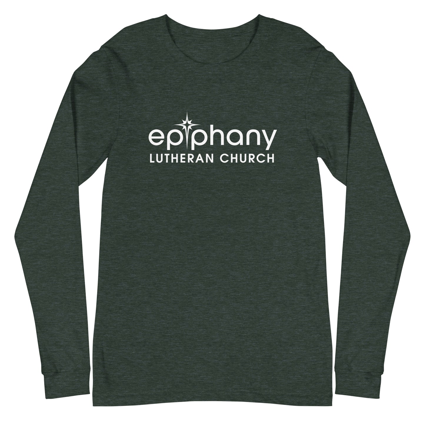 Adult Epiphany Lutheran Church Bella + Canvas Long Sleeve Tee