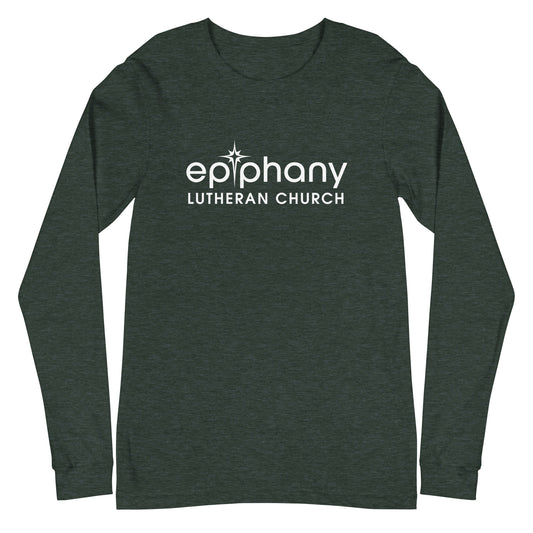 Adult Epiphany Lutheran Church Bella + Canvas Long Sleeve Tee