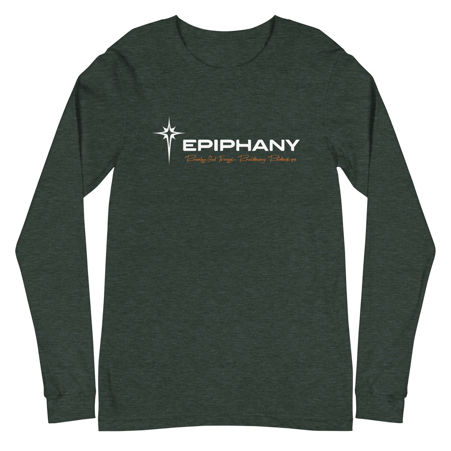 Adult Epiphany Lutheran Church Bella + Canvas Long Sleeve Tee