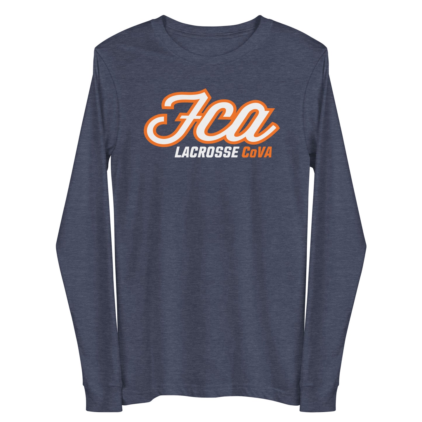 Adult FCA Lacrosse Bella + Canvas Long Sleeve
