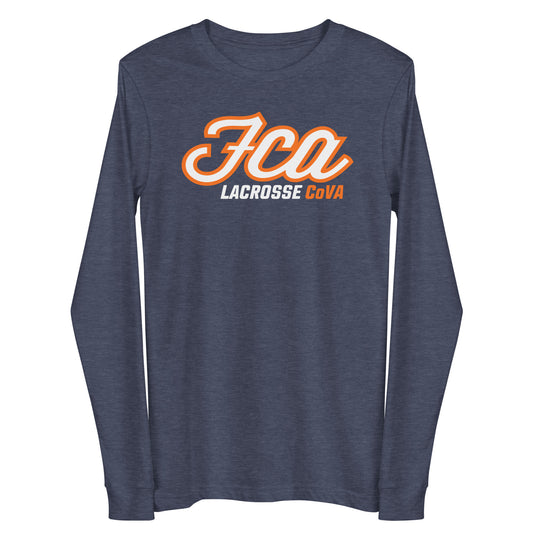 Adult FCA Lacrosse Bella + Canvas Long Sleeve