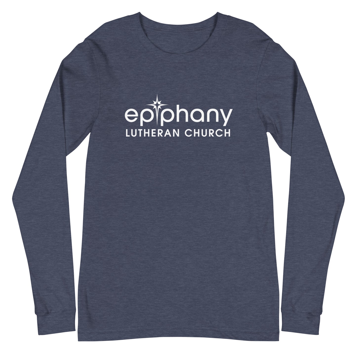 Adult Epiphany Lutheran Church Bella + Canvas Long Sleeve Tee