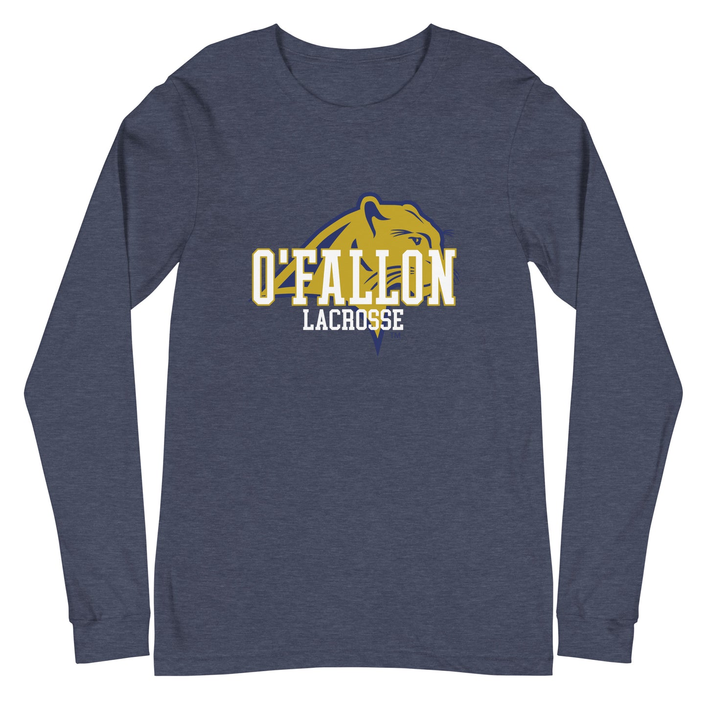 Adult O'Fallon Lacrosse Bella + Canvas Long Sleeve Tee