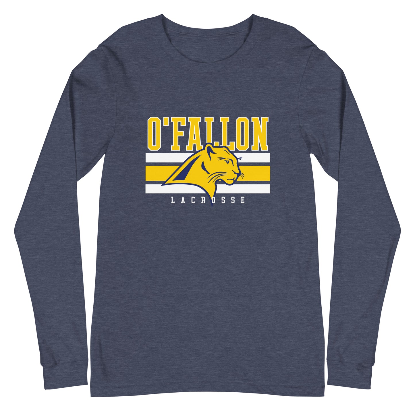 Adult O'Fallon Lacrosse Bella + Canvas Long Sleeve Tee
