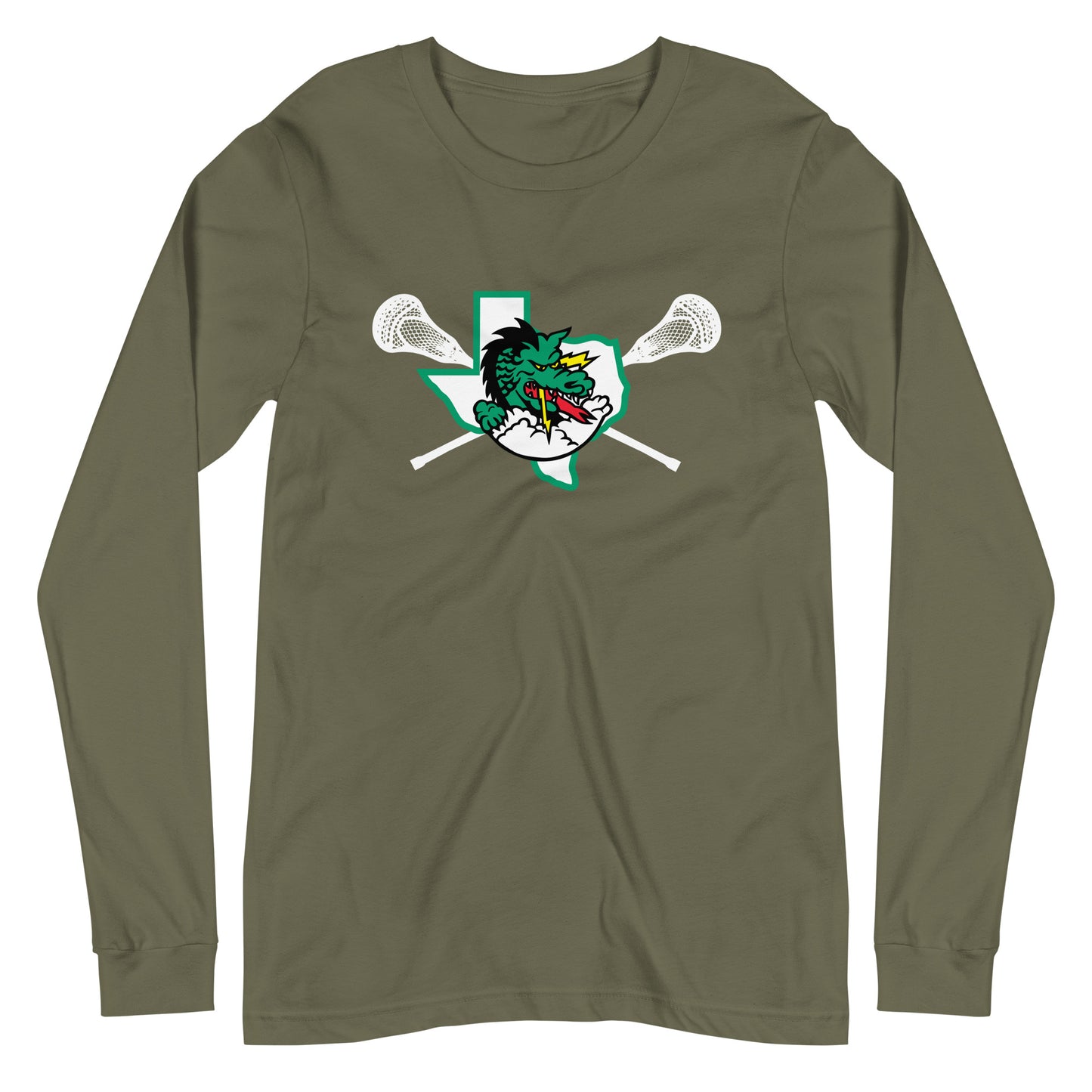 Adult Southlake Carroll Lacrosse Bella + Canvas Long Sleeve