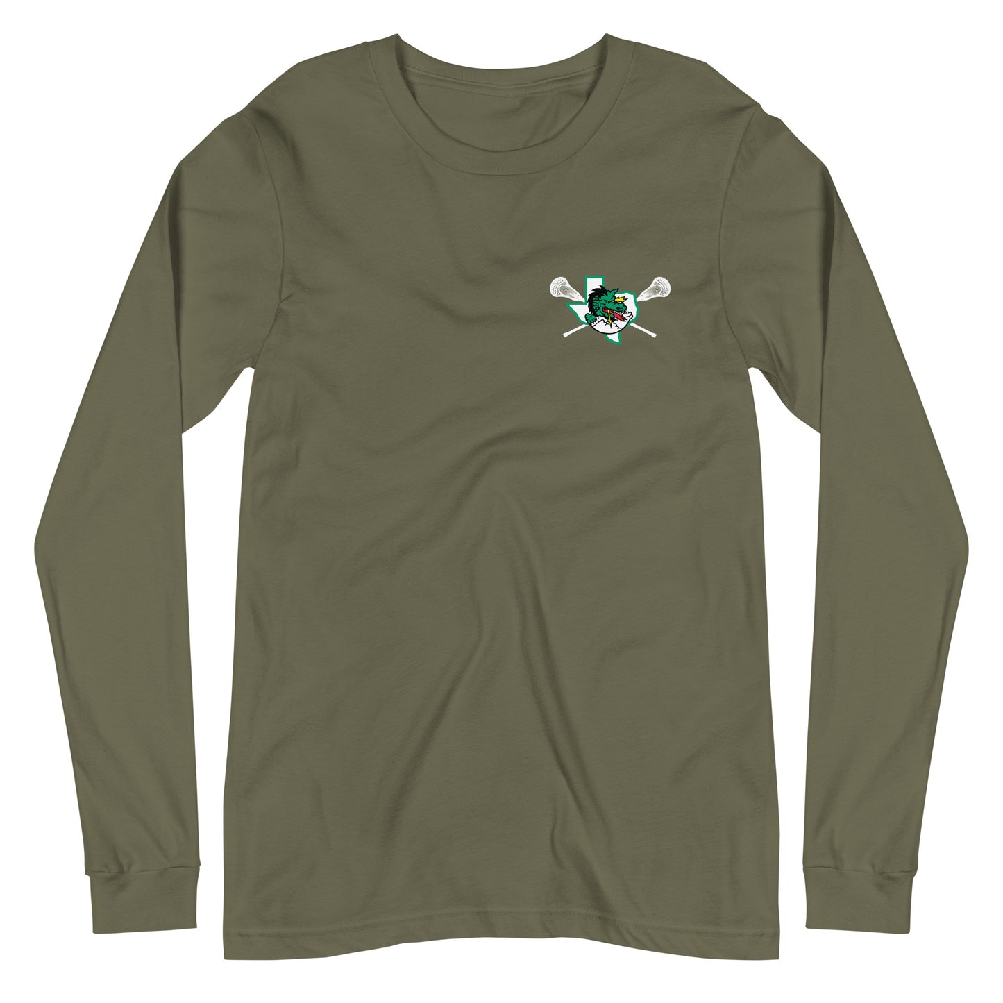 Adult Southlake Carroll Lacrosse Bella + Canvas Long Sleeve