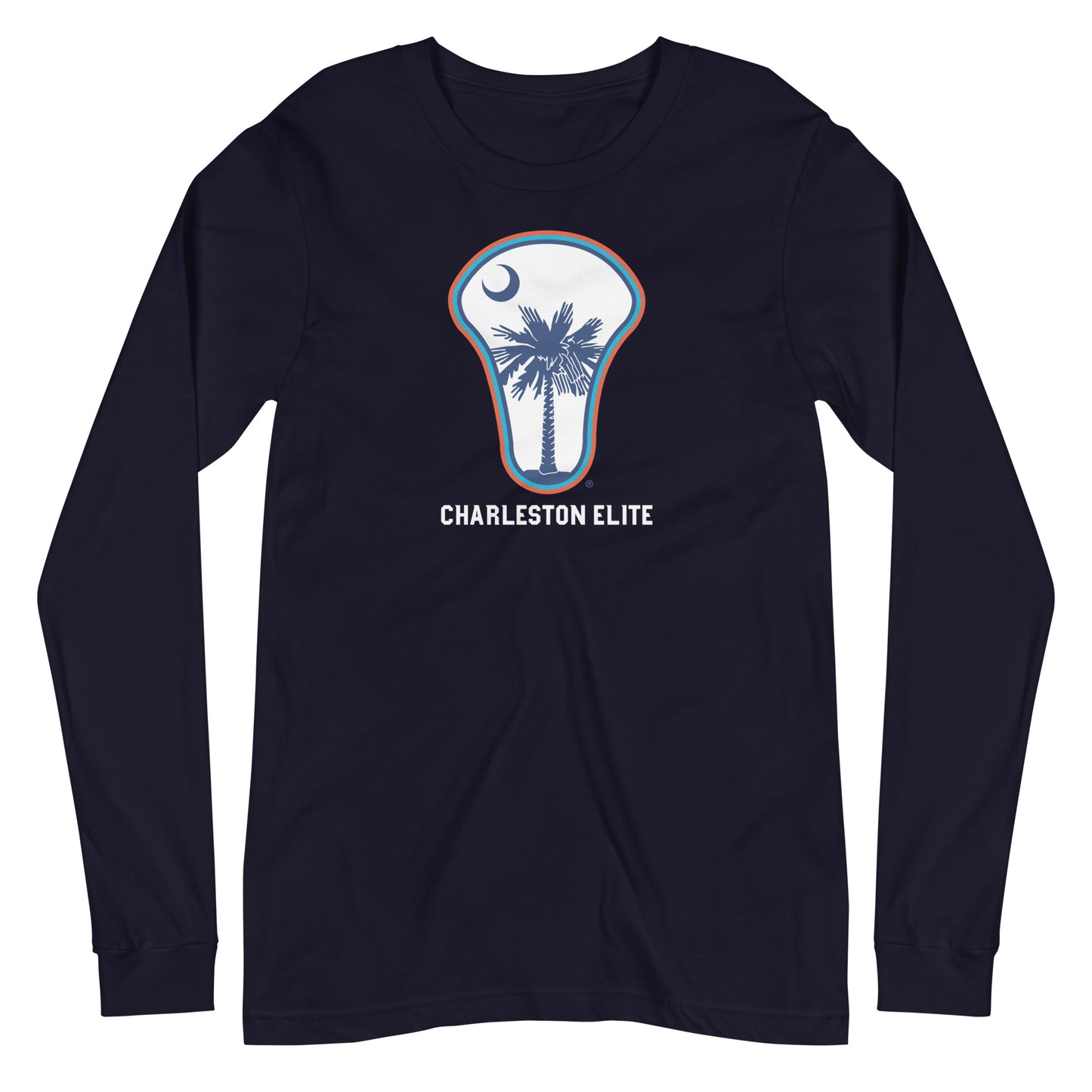 Adult Charleston Elite Lacrosse Bella + Canvas Long Sleeve Tee