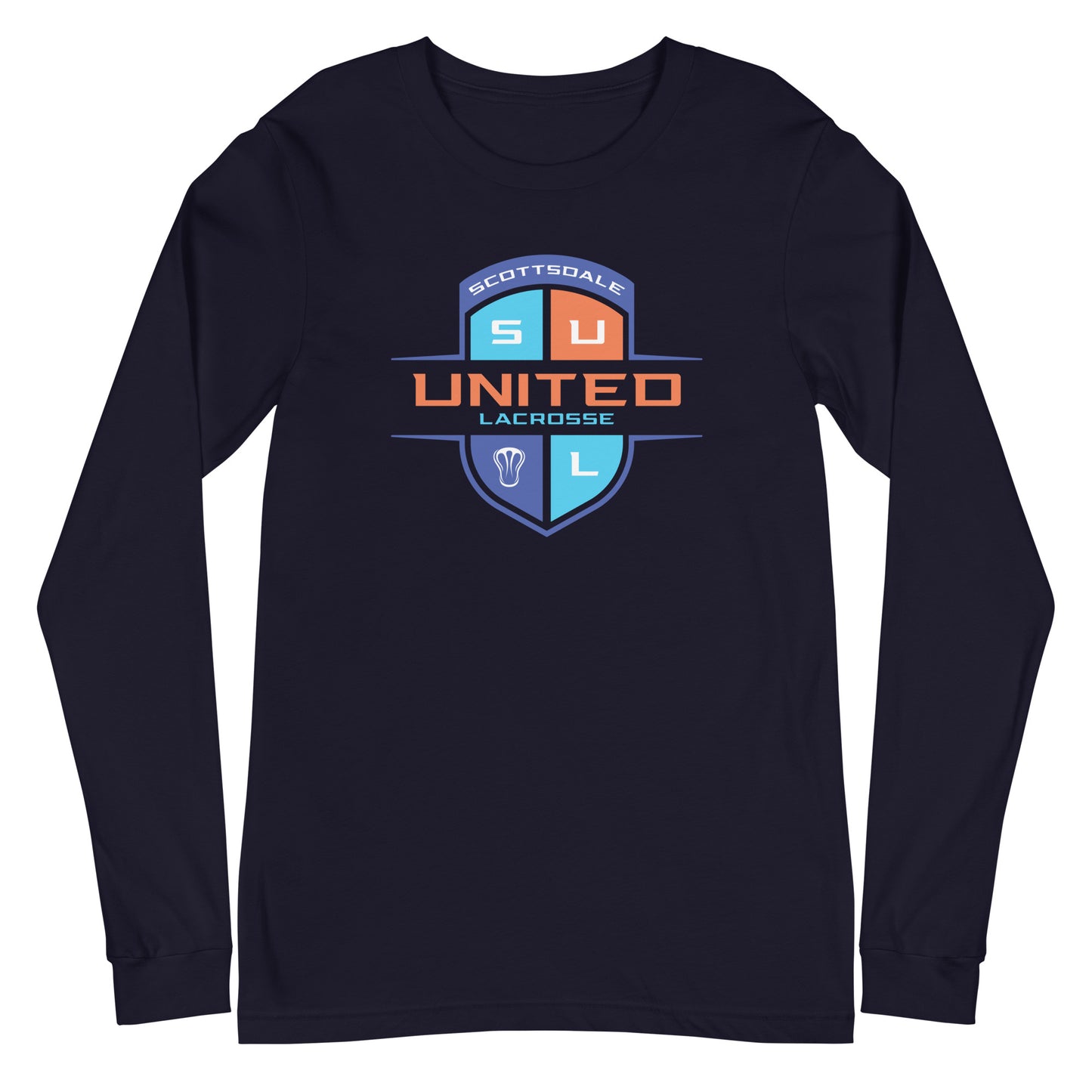 Adult United Lacrosse Club Bella + Canvas Long Sleeve Tee