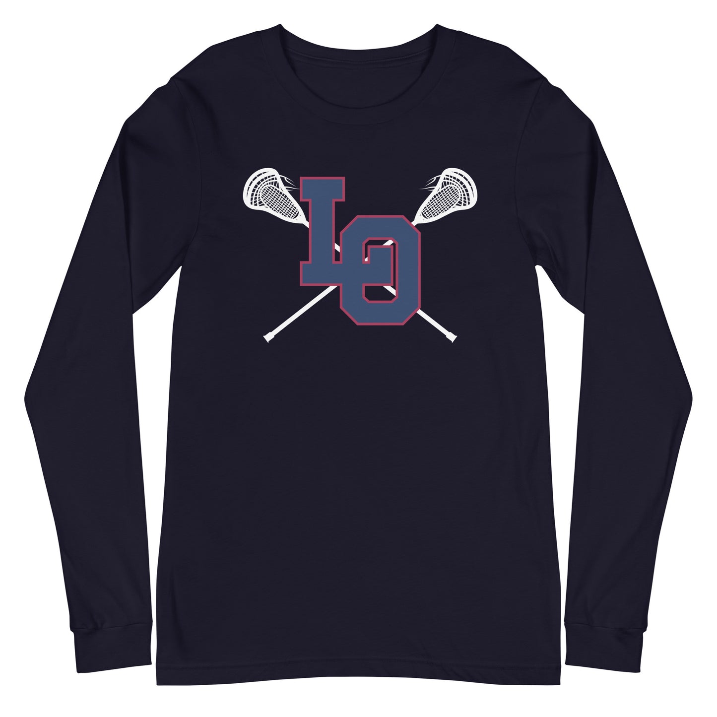 Adult LOHS Lacrosse Bella + Canvas Long Sleeve Tee