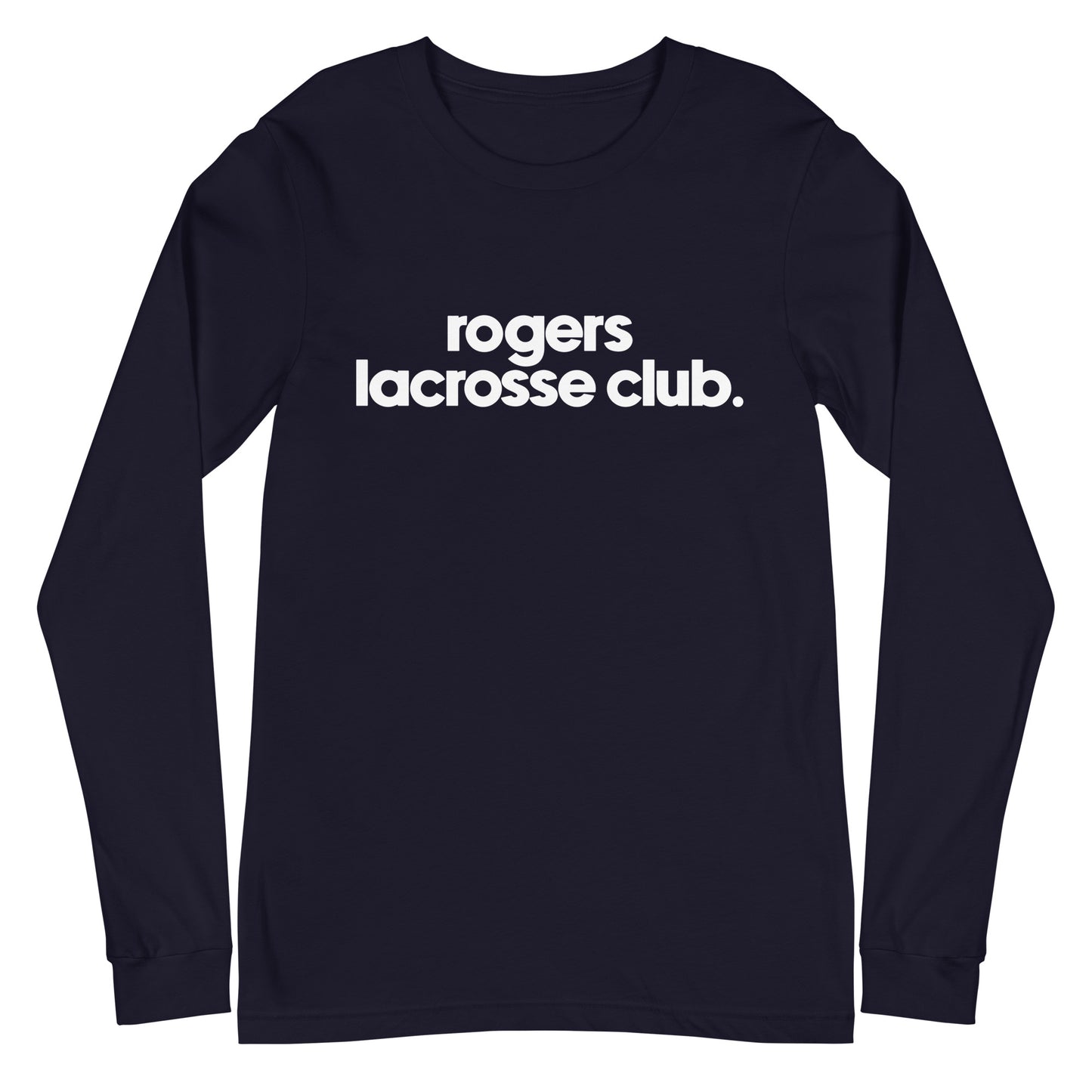 Adult Rogers Lacrosse Bella + Canvas Long Sleeve Tee
