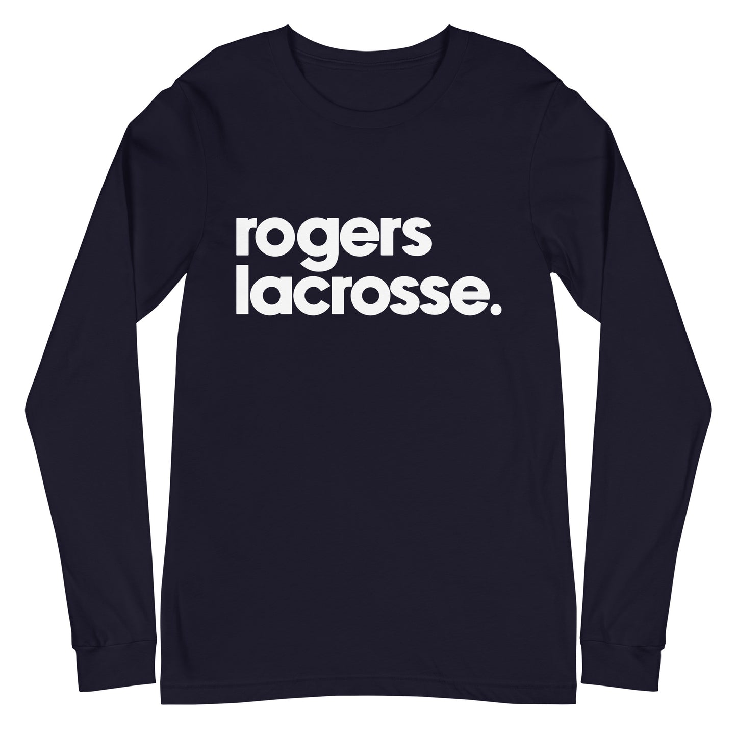 Adult Rogers Lacrosse Bella + Canvas Long Sleeve Tee