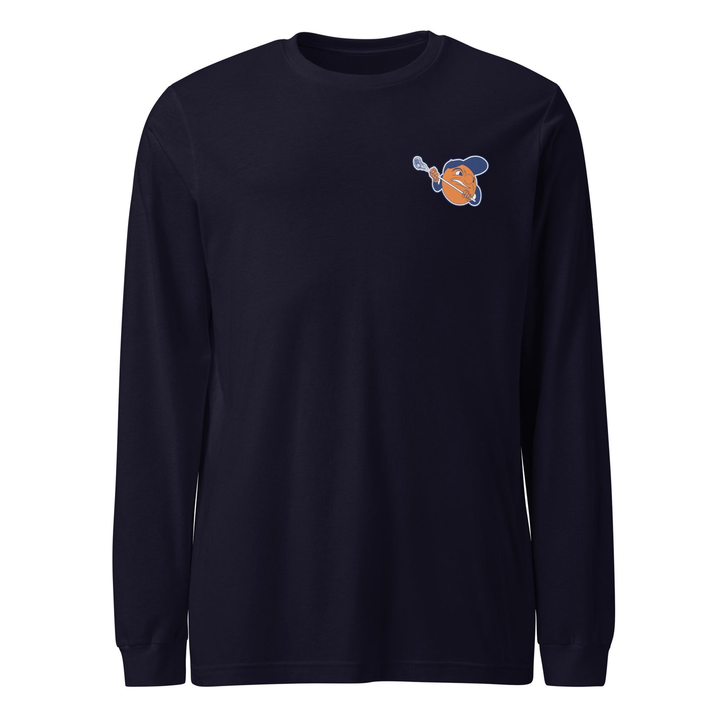 Adult Ultimate Orange Bella + Canvas Long Sleeve Tee