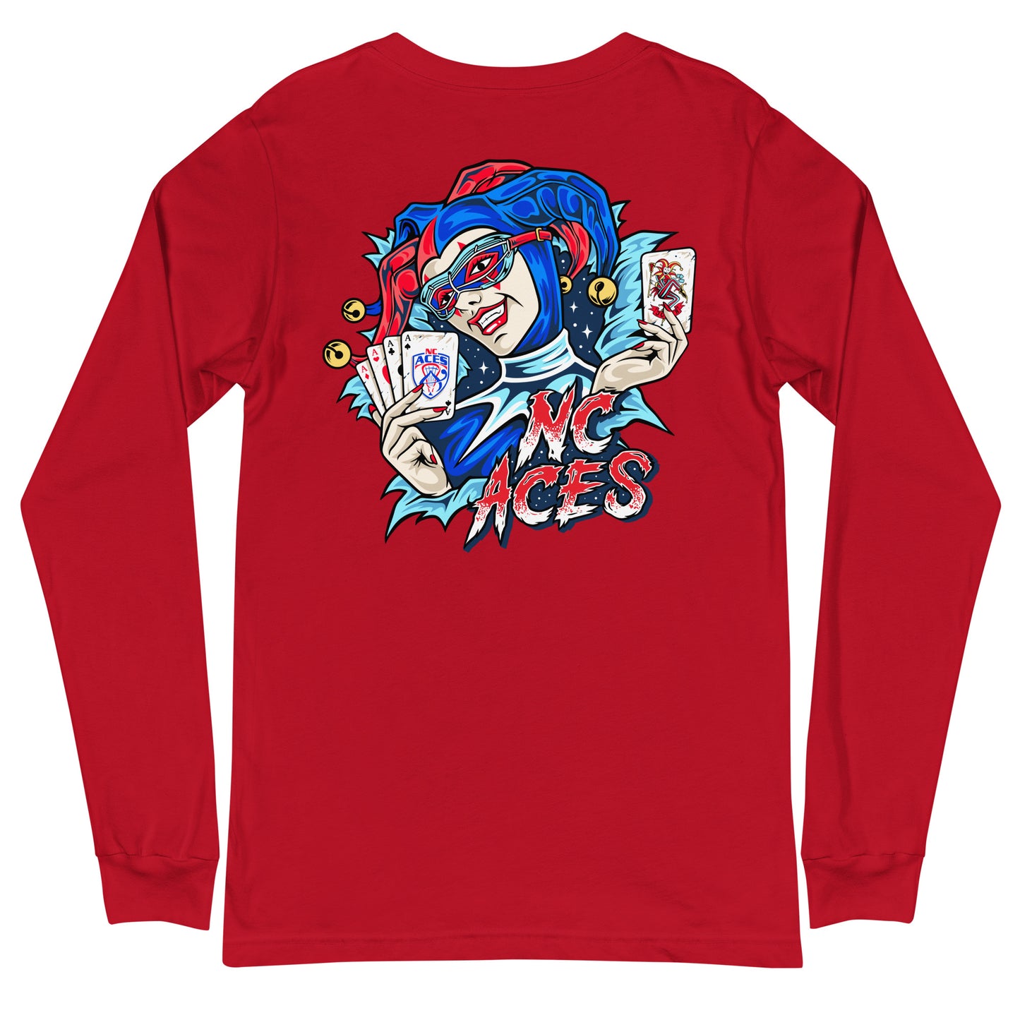 Adult NC Aces Bella + Canvas Long Sleeve Tee